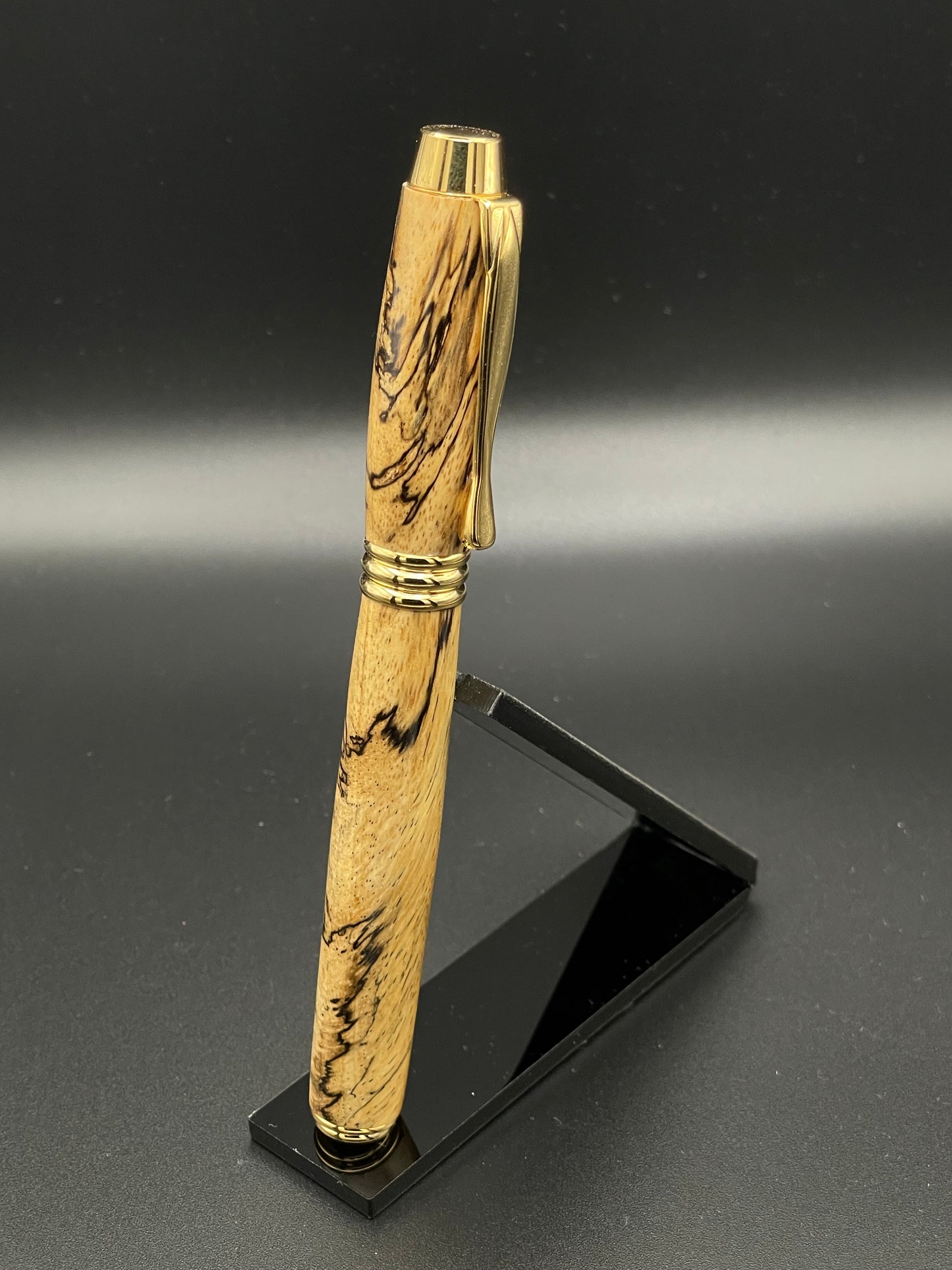 Highly Spalted Tamarind Executive Rollerball Pen