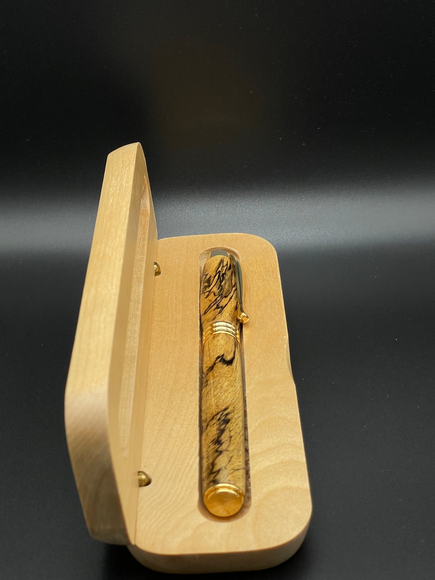 Highly Spalted Tamarind Executive Rollerball Pen