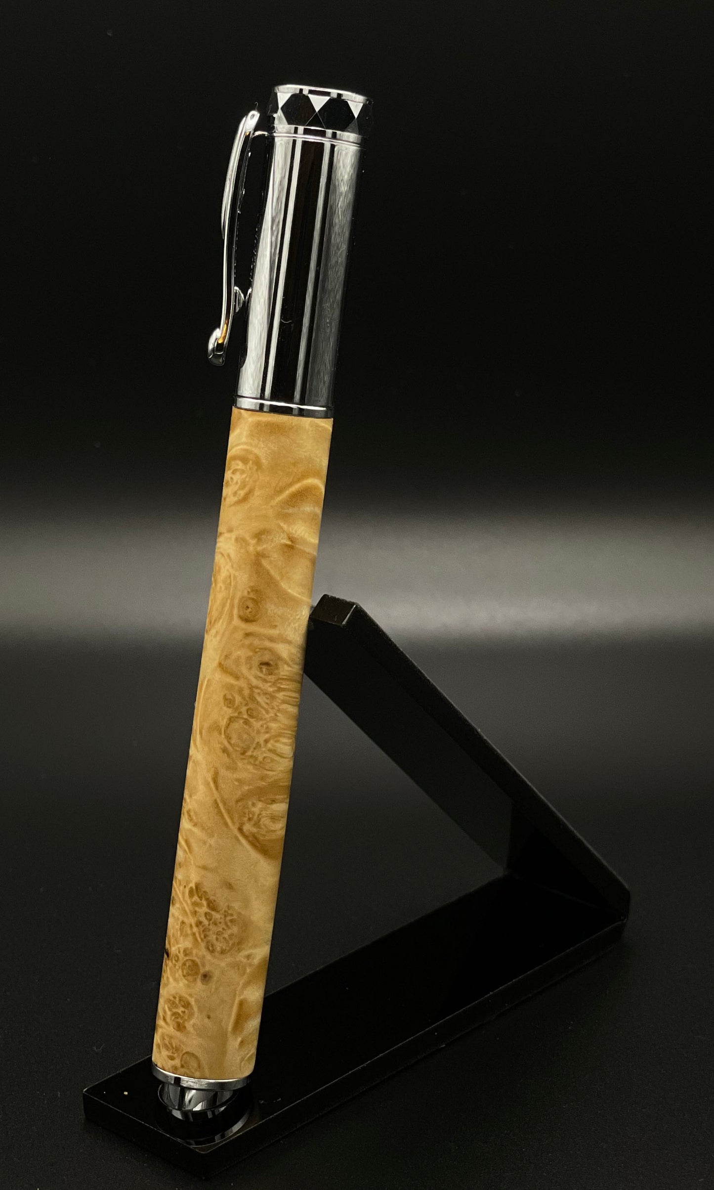 Box Elder Burl Rollerball Pen