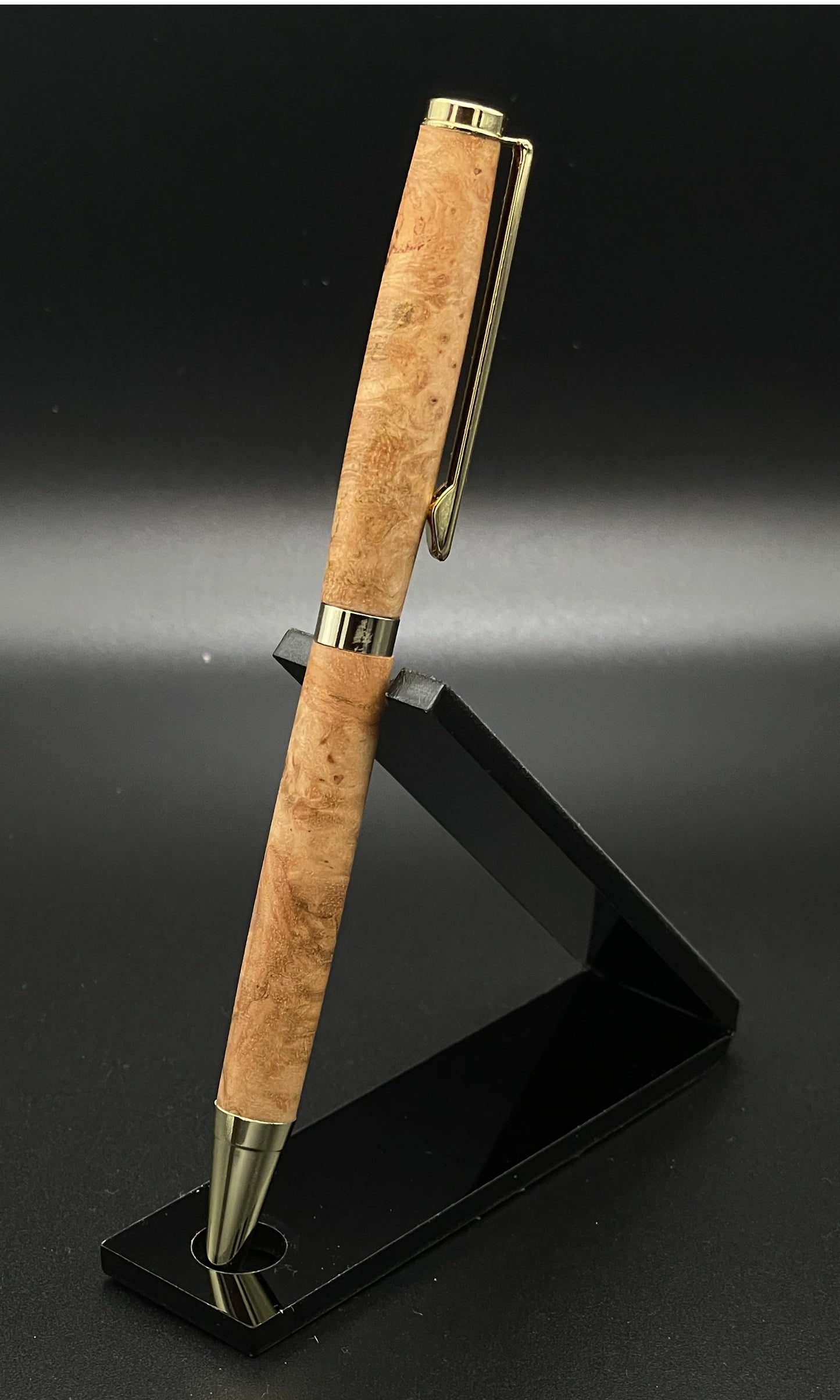 Maple Burl Slimline Pen