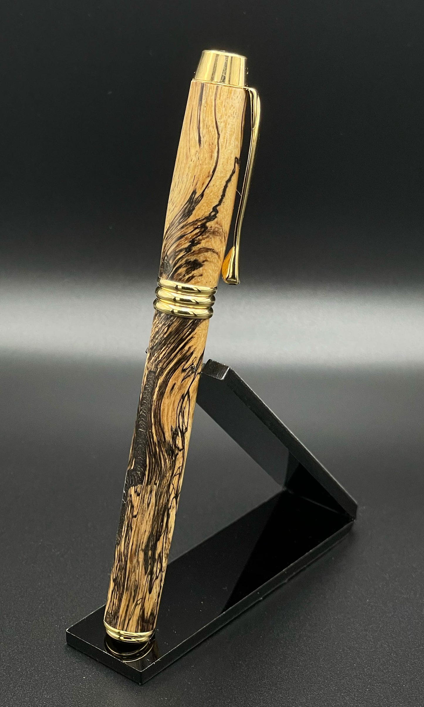 Highly Spalted Tamarind Executive Rollerball Pen