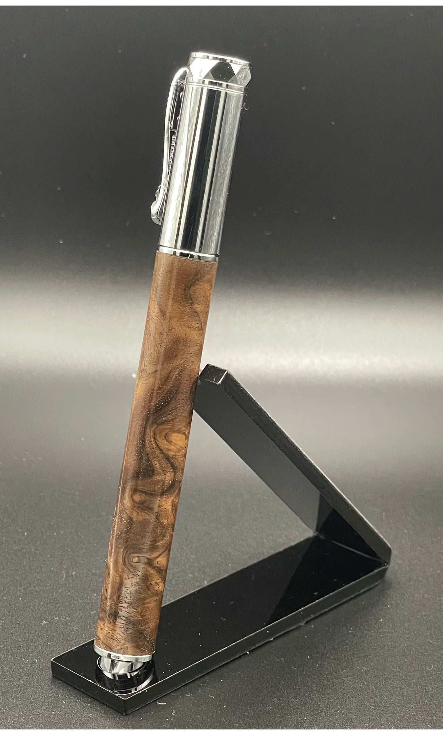 Walnut Burl Rollerball Pen